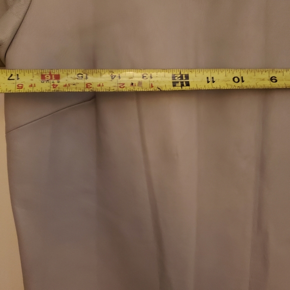 Leather top diane von furstenberg...size 8 - Picture 7 of 9